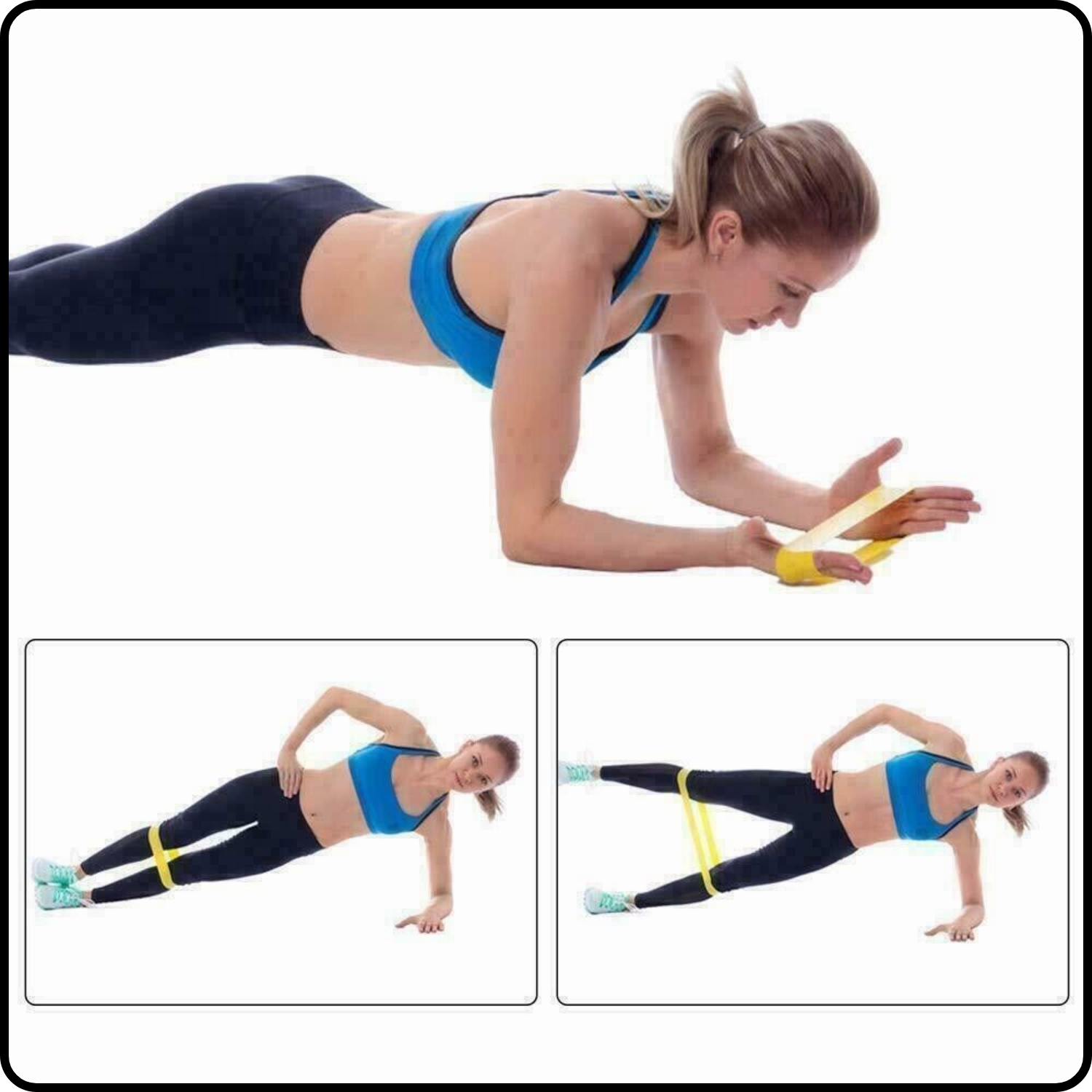 New Set of 5 Resistance Bands Workout Loop
